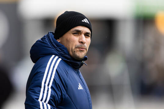 Djurgårdens tränare Marcelo Fernandez innan