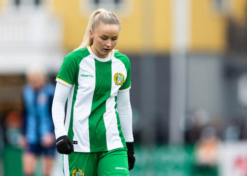 Hammarbys Anna Jøsendal deppar