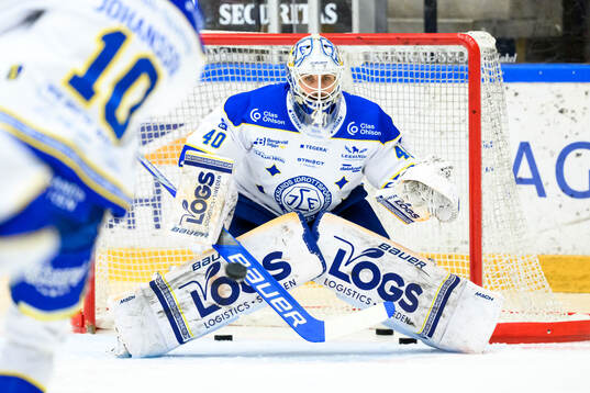 Leksands målvakt Mantas Armalis