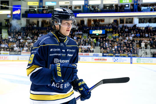 HV71s Henrik Borgström jublar