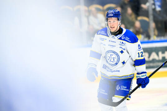 Leksands Kalle Östman jublar