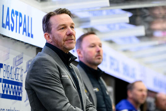 Leksands tränare Charles Berglund