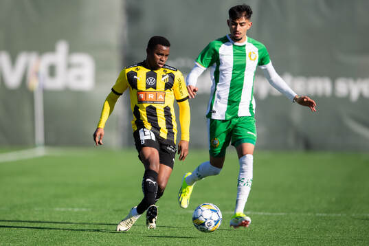 Häckens Abdulrazaq Ishaq och Hammarbys Montader Madjed