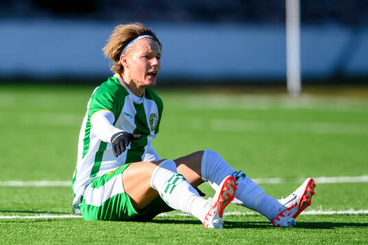 Hammarbys August Mikkelsen deppar