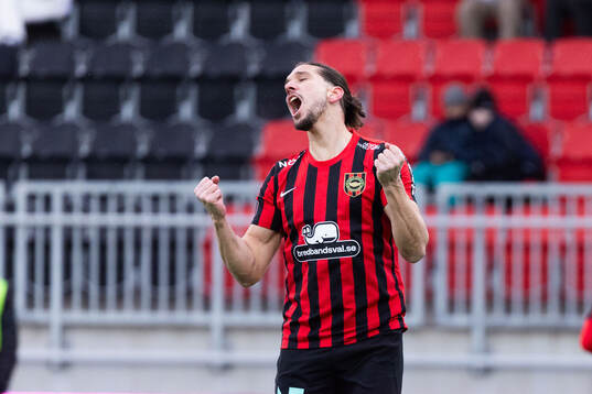 Brommapojkarnas Nikola Vasic reagerar