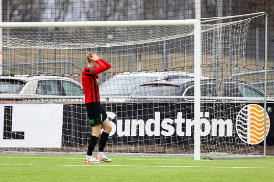 Brommapojkarnas Torbjörn Lysaker Heggem deppar
