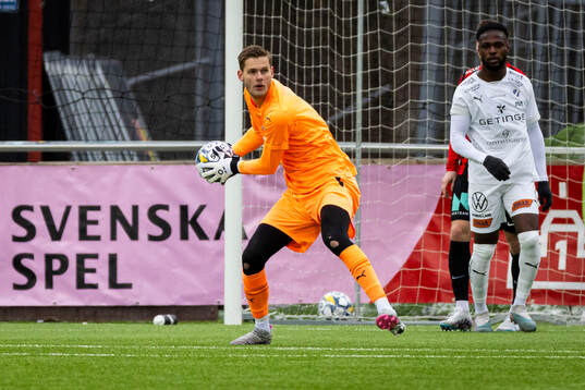 Halmstads målvakt Tim Rönning