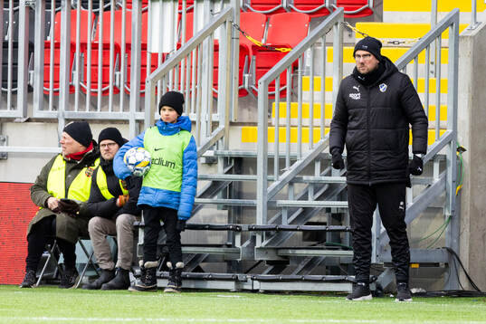 Halmstads tränare Magnus Haglund