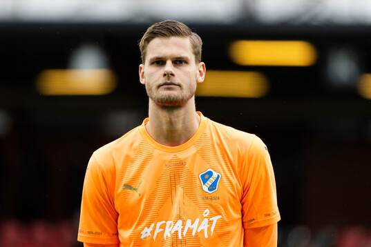 Halmstads målvakt Tim Rönning