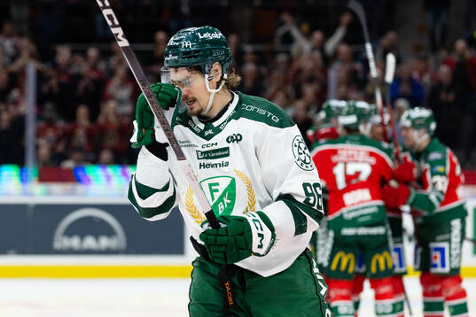 Färjestads David Tomasek deppar