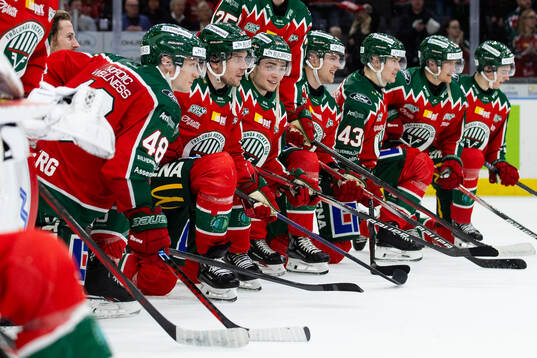 Frölundas Carl Klingberg, Henrik Tömmernes och Isac Born
