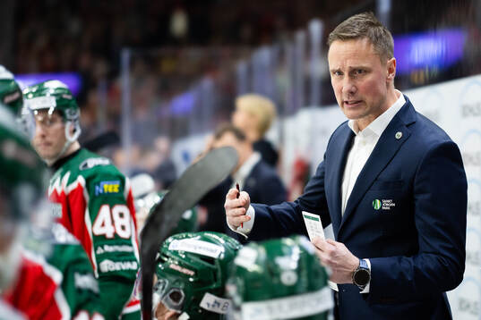 Frölundas tränare Roger Rönnberg