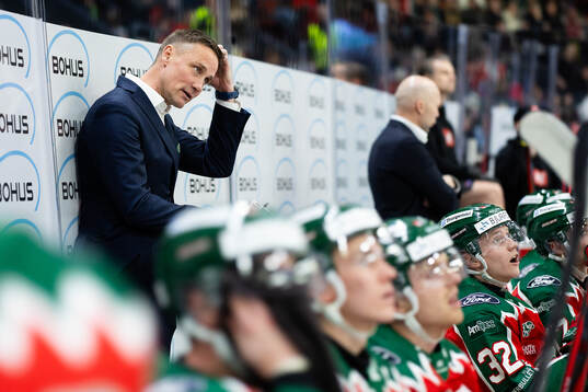 Frölundas tränare Roger Rönnberg