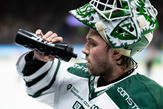 Färjestads målvakt Maxime Lagacé