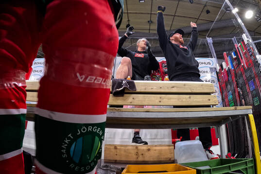 Frölundas naprapat Martin Söderblom och