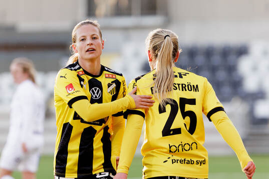 Häckens Anna Anvegård och Alice Bergström