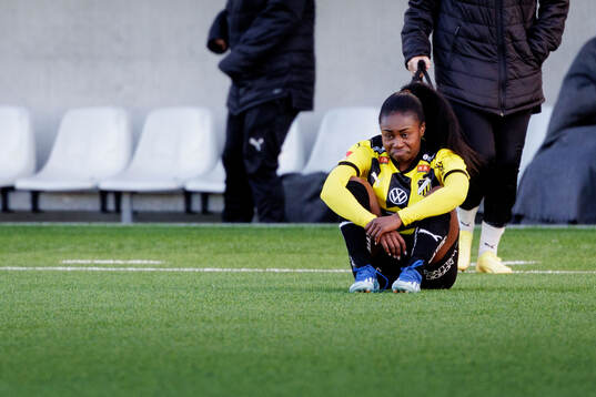 Häckens Monica Jusu Bah skadas