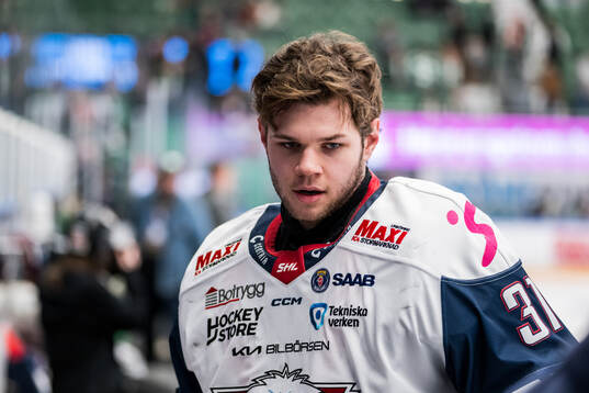 Linköpings målvakt Jesper Myrenberg