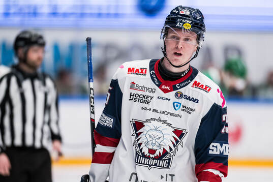 Linköpings Filip Bystedt deppar
