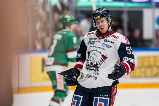 Linköpings Arvid Aronsson deppar