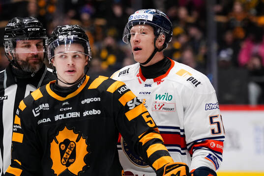 Skellefteås Axel Sandin Pellikka och Växjös Emil
