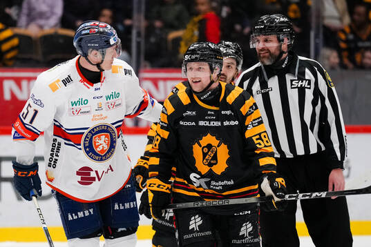Växjös Emil Sylvegård och Skellefteås Oskar Nilsson