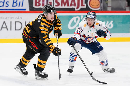 Skellefteås Axel Sandin Pellikka och Växjös Hugo