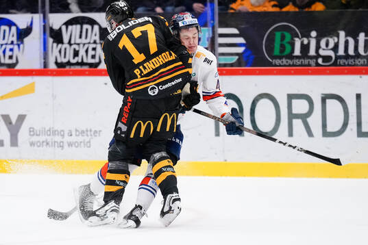 Skellefteås Pär Lindholm och Växjös Noah Östlund