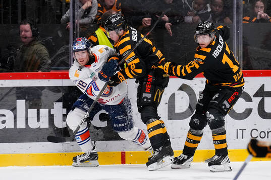 Växjös Marcus Sylvegård och Skellefteås Måns Forsfjäll