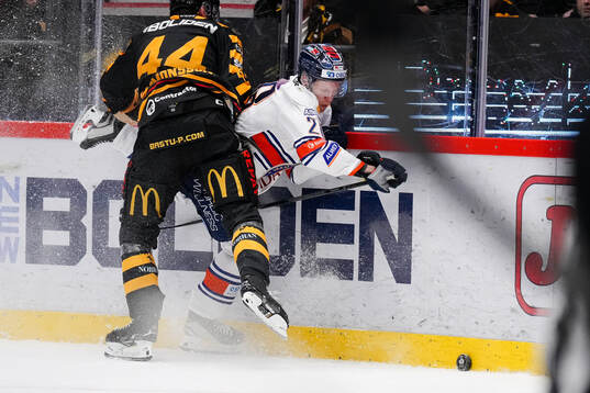 Skellefteås Elias Salomonsson och Växjös Hugo Gustafsson