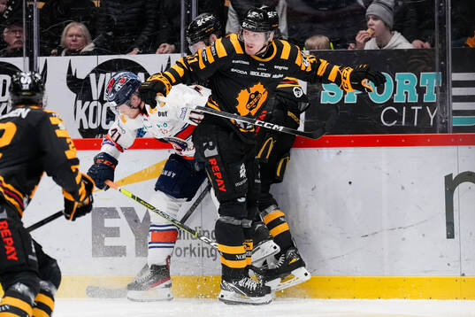 Växjös Ludvig Nilsson och Skellefteås Max Lindholm