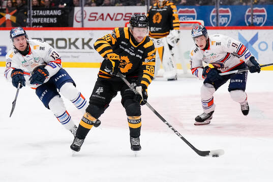 Växjös Dylan McLaughlin och Victor Stjernborg