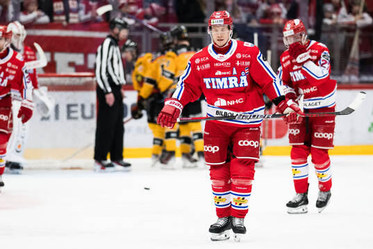 Timrås Didrik Strömberg deppar