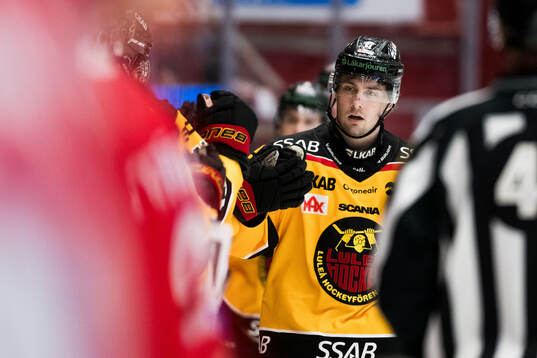 Luleås David Lilja jublar