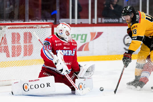 Timrås målvakt Jacob Johansson