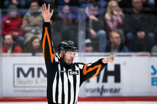 Domaren dömer utvisning