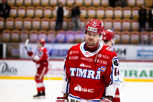 Timrås Emil Pettersson  deppar