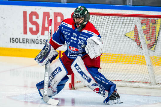 Oskarshamns målvakt Tomas Rydén