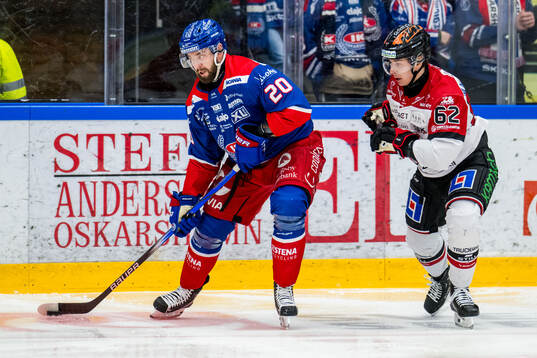 Oskarshamns Hynek Zohorna och Örebros Robert Leino