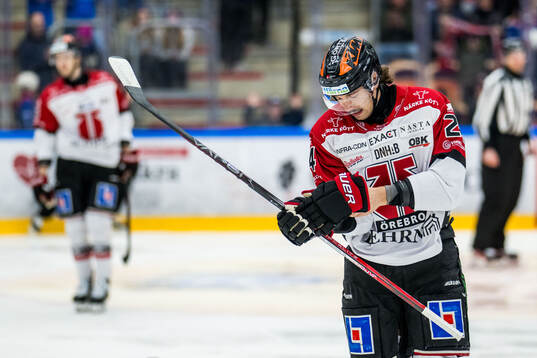 Örebros Hannes Björninen deppar