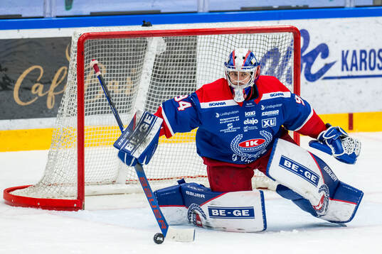 Oskarshamns målvakt Marek Langhamer