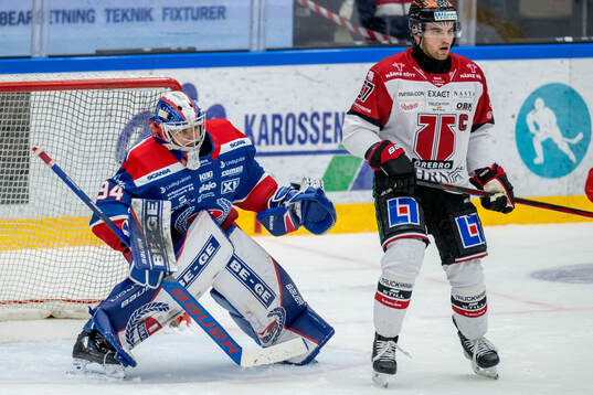 Oskarshamns målvakt Marek Langhamer