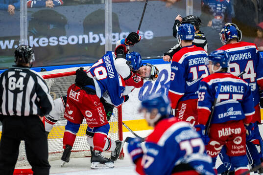 Oskarshamns Martin Johansson och Örebros Christopher