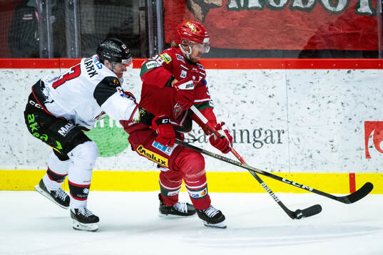 Malmö Redhawks Fredrik Händemark och MoDos Johan