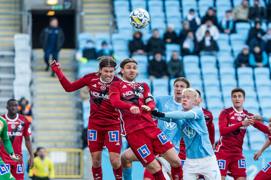 IFK Norrköpings Christoffer Nyman och Malmö FFs Otto
