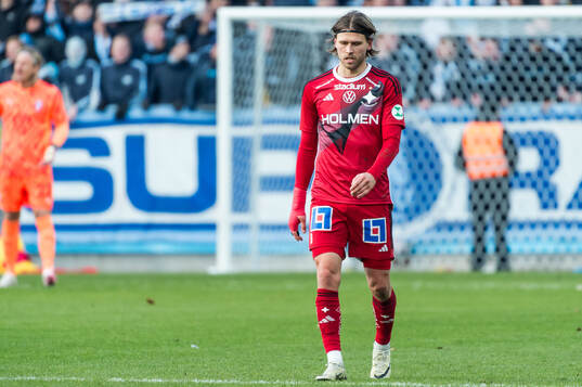 IFK Norrköpings Arnor Traustason deppar
