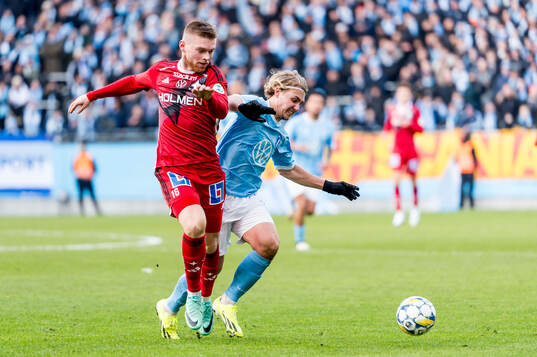 IFK Norrköpings Dino Salihovic och Malmö FFs Sebastian