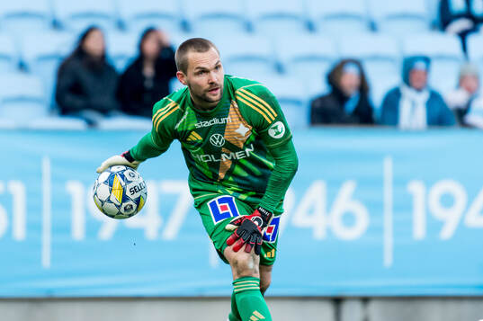 IFK Norrköpings målvakt Oscar Jansson