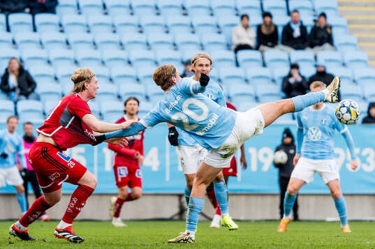 IFK Norrköpings Daniel Fritz Eid och Malmö FFs Erik