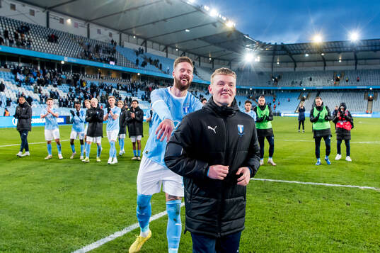 Malmö FFs Pontus Jansson och Sebastian Vinther Jørgensen